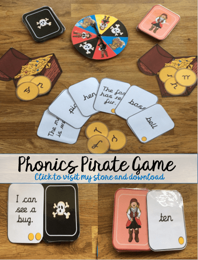 phonics pirate game front cover